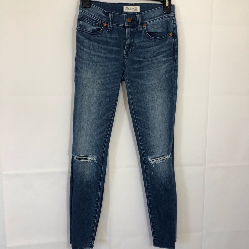 Madewell skinny skinny high rise size 24